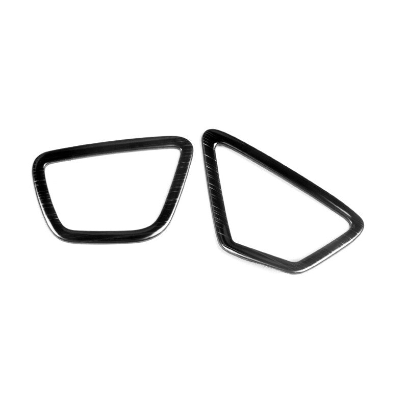 Black upper dashboard air vent trim for BMW 5 Series G30 2018-22