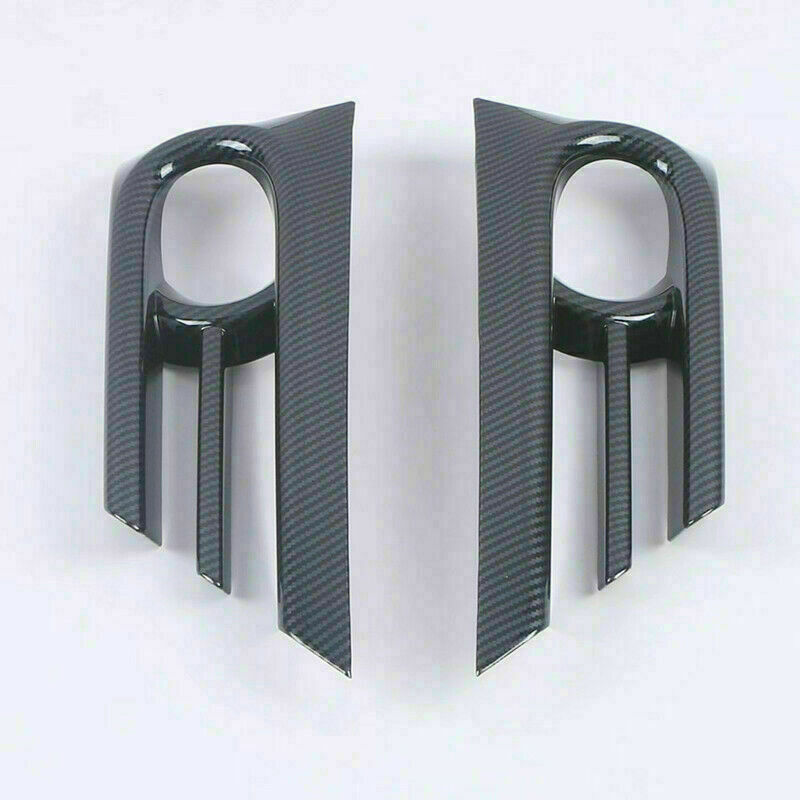 for Honda CR-V/CRV 2020 2021 2022 Carbon Fiber Front Fog Light Lamp Cover Trim
