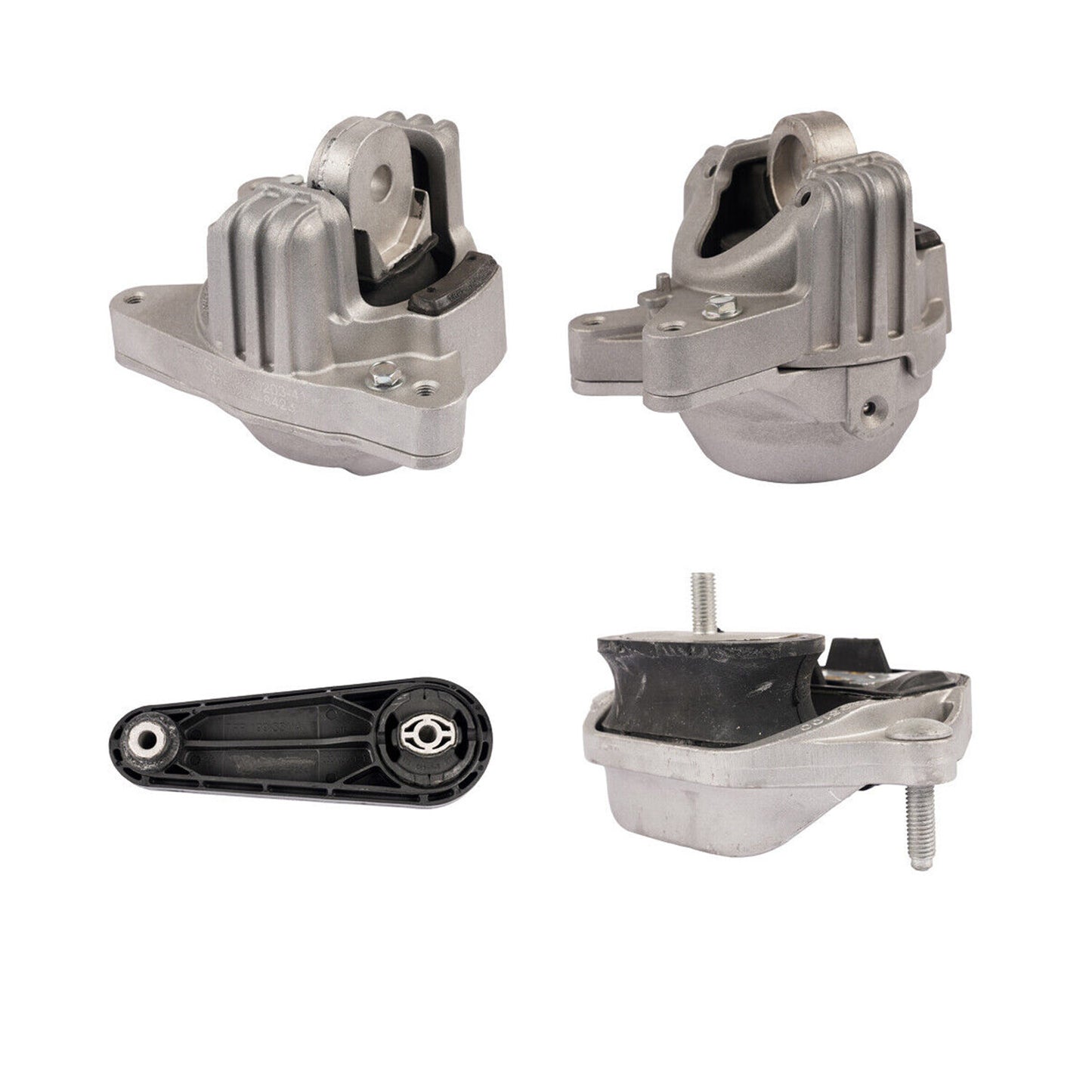4X Engine  Trans Mount Set for Porsche Macan 95B 3.0L 94637505740 94637505840