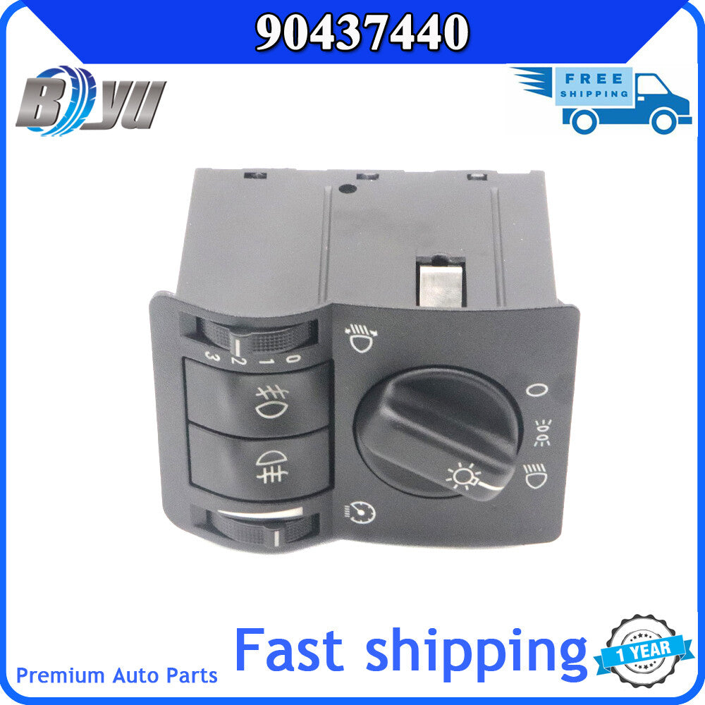 Suitable for OPEL Astra Wagon Zafira A headlight and fog light switch 90437440