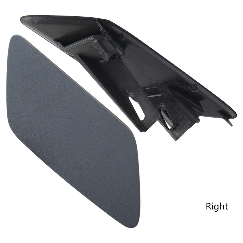 2x Headlight Washer Nozzle Cover Unpainted for 2017-20 for Land Rover Discovery L+R