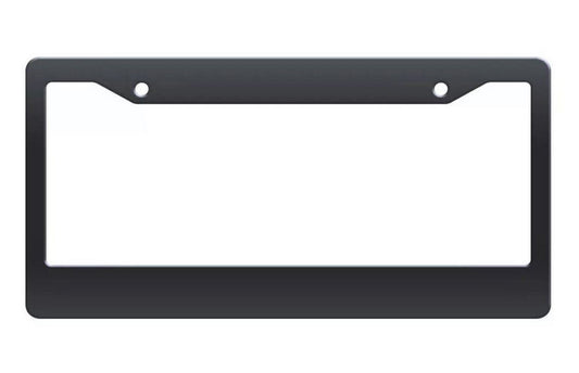 Car license plate frame cover cap, trunk black plastic, suitable for Hyundai