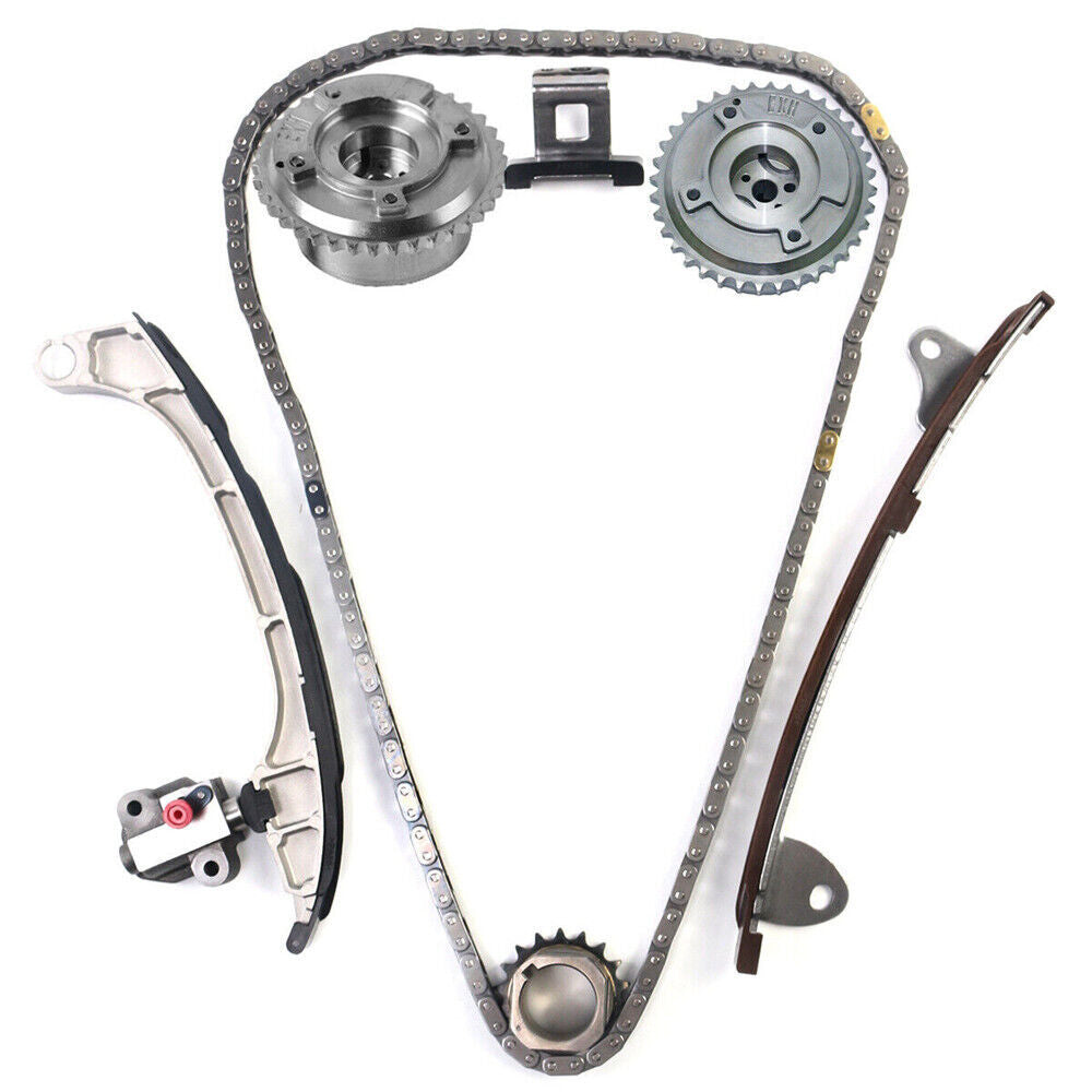 Timing Chain Kit 2 VVT  Oil Pump Chain fits for Venza RAV4 for Camry for Scion 2.5L 2.7