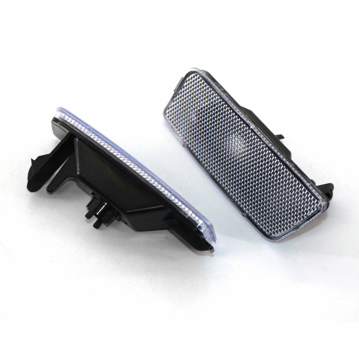 Transparent side marker light housings for front bumper of 2010-2014 for Volkswagen MK6 for Golf GTI