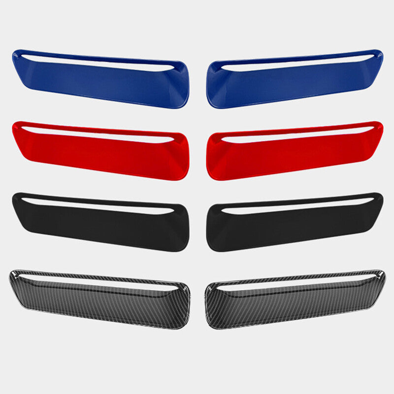 2Pcs Hood Scoop Hood Vent Air Intake Outlet Trim 15-23 for Dodge Exterior for Challenger