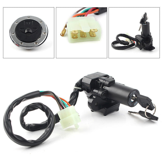 Z¨¹ndschalter + Verschluss Tankdeckel + Schl¨¹sselsatz f¨¹r for Kawasaki ZX7R ZX9R ZXR750