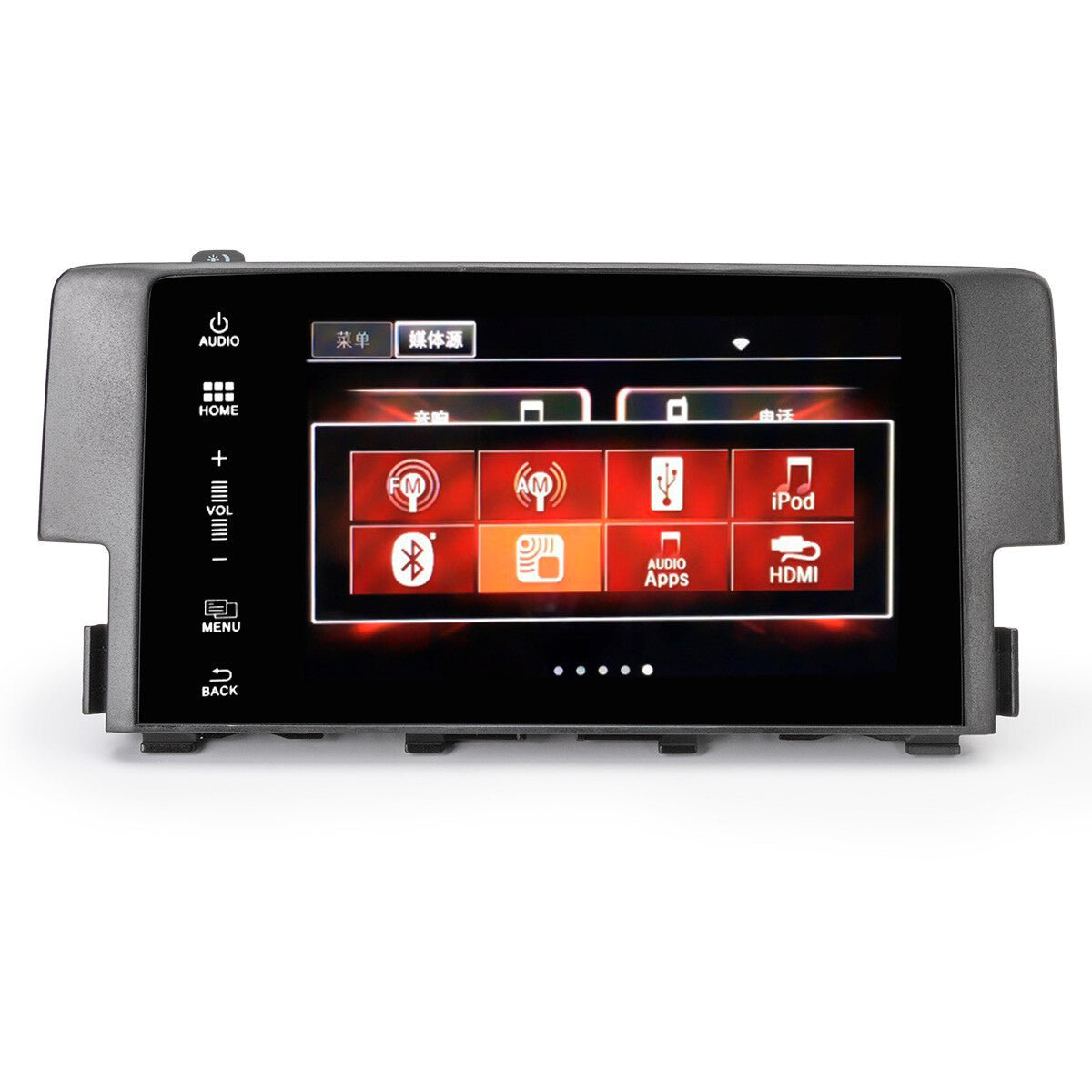 1X 7 Navigation Display LCD Touch Screen For 2016-18 for Honda for Civic 39710-TBA-A11