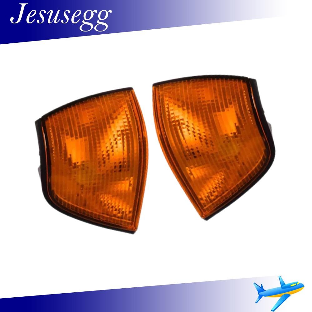 Front Left Right Side Corner Light Cover Yellow Fits For 3' E36 1992-2000