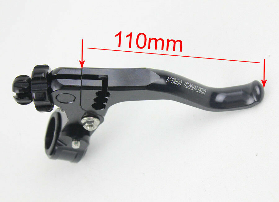 Black CNC Short Stunt Clutch Lever CRF KX for KTM YZF RM Super Moto  GP Pocket 7/8
