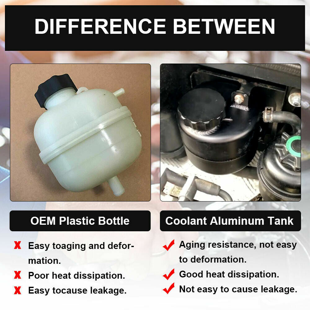 Radiator Coolant Reservoir Overflow Expansion Tank for BMW for Mini Cooper S R52 R53