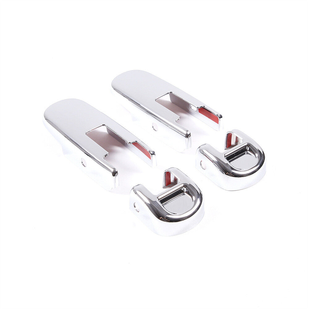 Chrome ABS Hood Side Latch Handle Hinge Protect Cover For HUMMER H2 2003-2009
