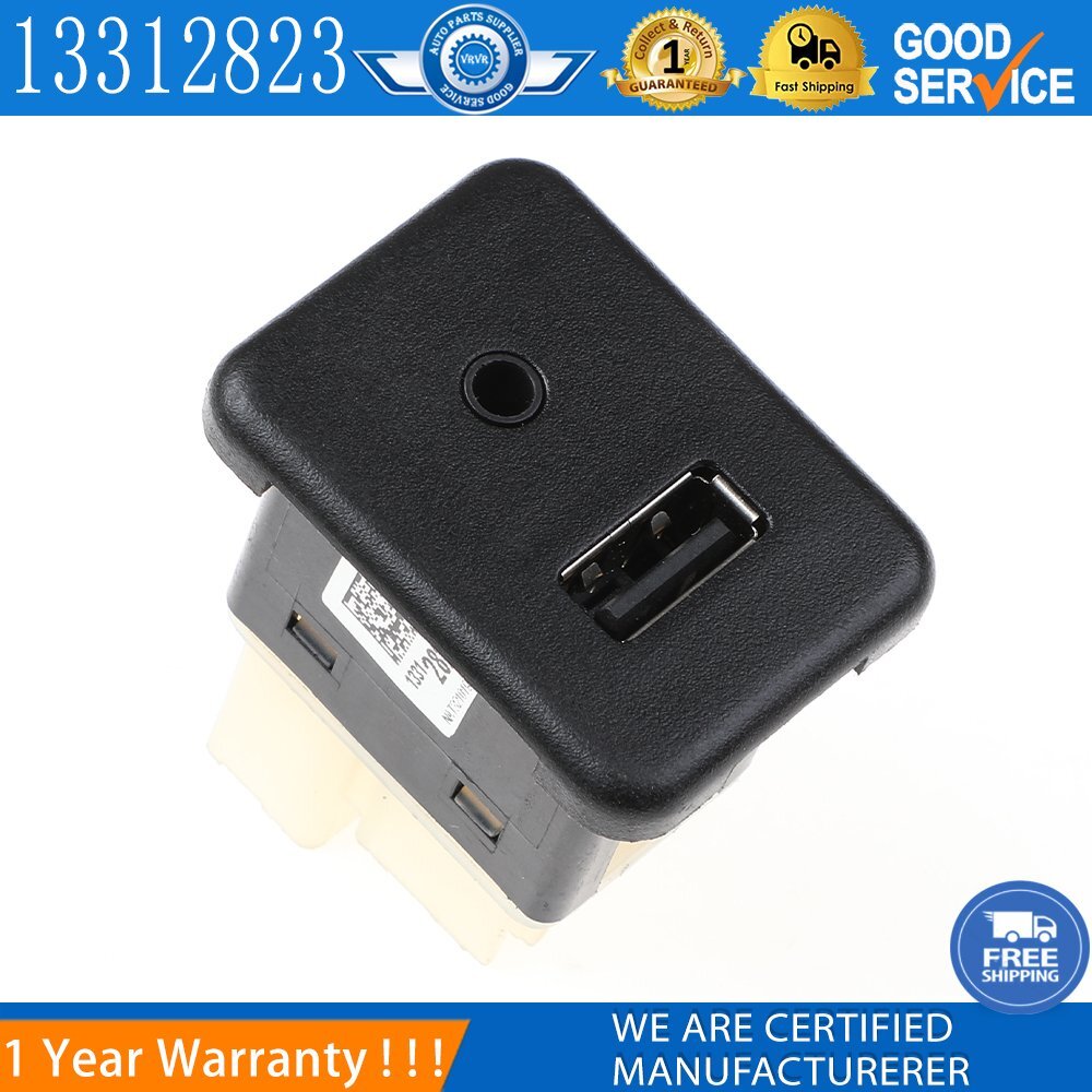 13312823 Center Console Aux/USB Port Connector Adaptor Fit for GMC Builk