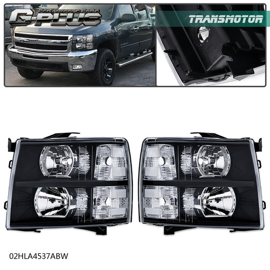 2007 - 2014 for Chevrolet for Sierra 1500/2500/3500 Black/Yellow/Yellow Bud