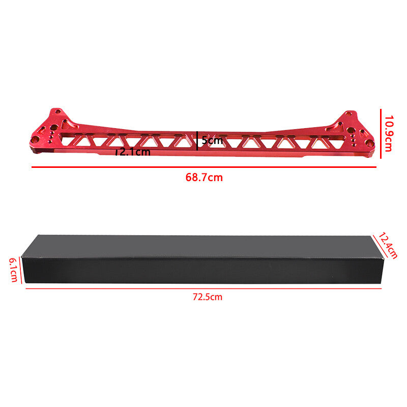 F7 Rear Control Arm Subframe Lower Tie Bar Brace for 88-95 for Honda for Civic EG Red