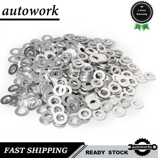 100PCS NEW 14MM OIL DRAIN PLUG CRUSH WASHER GASKETS for HONDA for ACURA 94109-14000