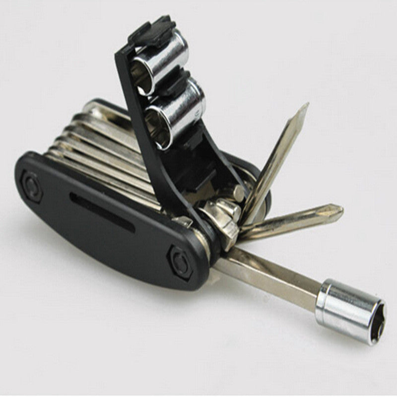 Motorcycle Repair Tool Allen Key Multi Flip Hex Wrench Screwdriver