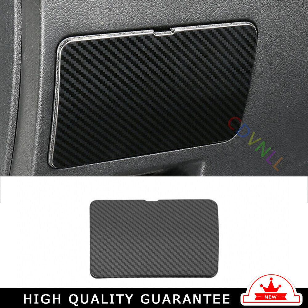 Console Storage Box Cover Trim Fit for Nissan Altima 19-22 Steel Carbon Fiber