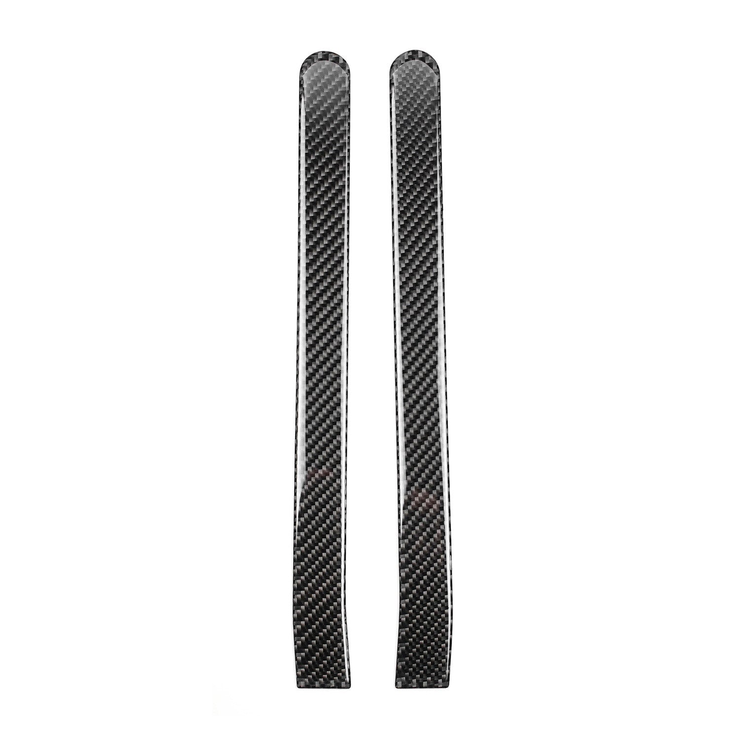 2Pcs Carbon Fiber Car Outer Decorative Tail Lamp Trim for Kia Stinger 19-23