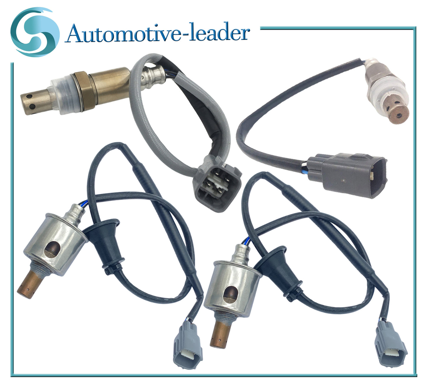 4Pcs UpstreamDownstream Oxygen O2 Sensor for Lexus LS460 2007 2008 2009 4.6L