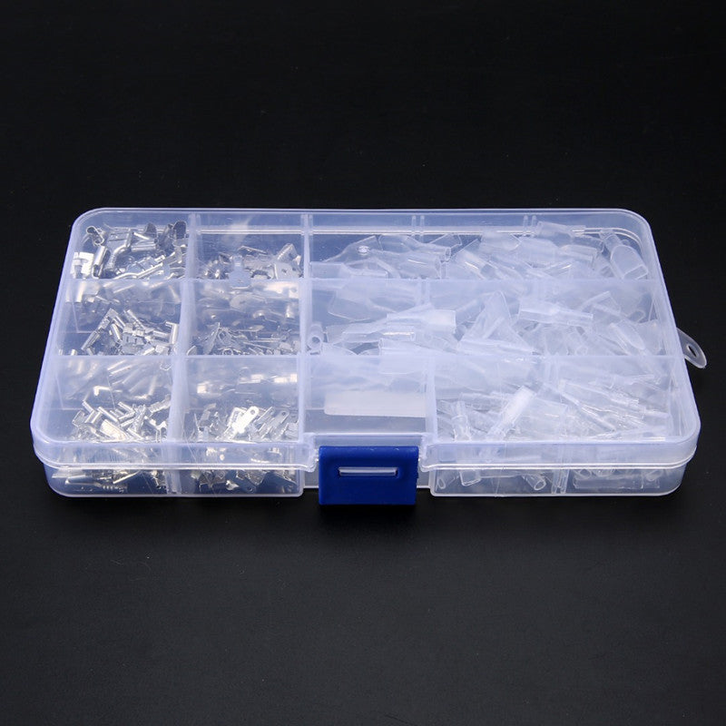 Car Electrical Wire Spade Connector Wire Crimp Terminal Block Insulating Sleeve