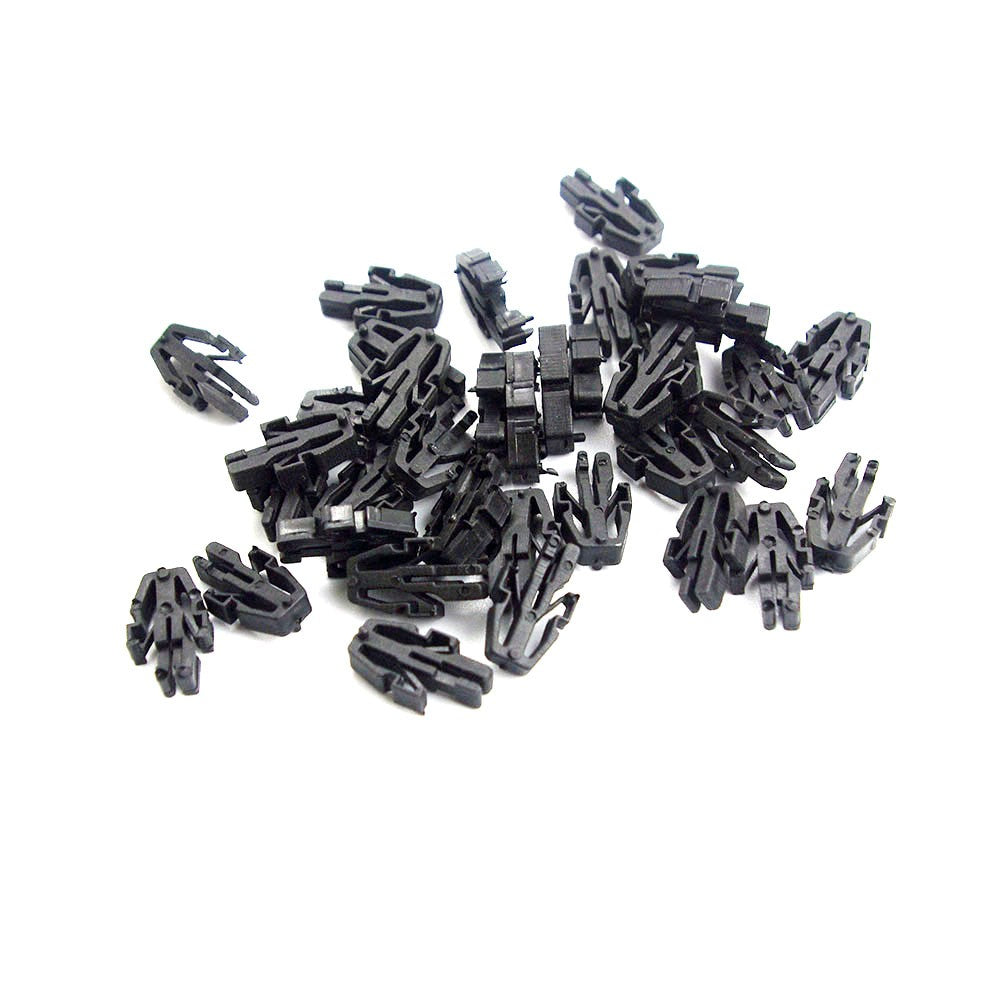 20Pcs Nylon Grille Clips Retainer Fastener Black for Toyota for Camry RAV4 for Corolla