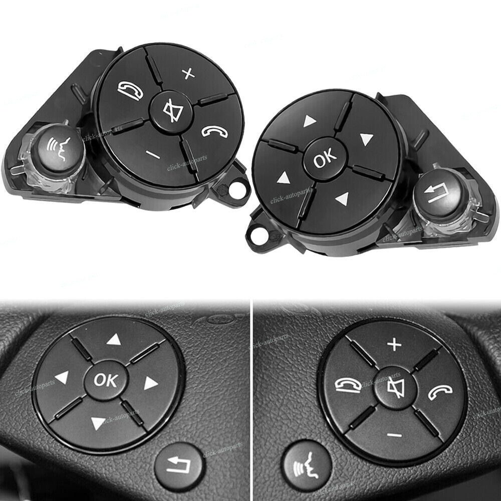 Front Steering Wheel Switch Button for Benz W204 W212 C/E/GLK-CLass 08-15 RHLH
