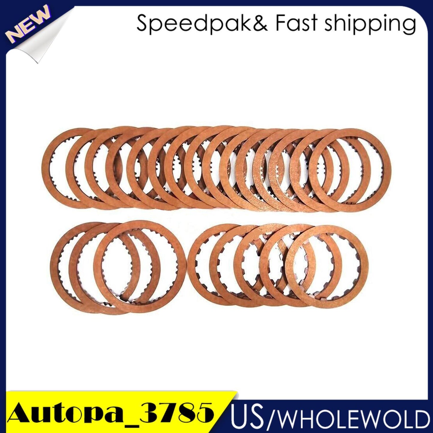 Transmission Friction Kit for TOYOTA 03-72LE A44DL A43DE A45DL A46DE A46DF A47DE