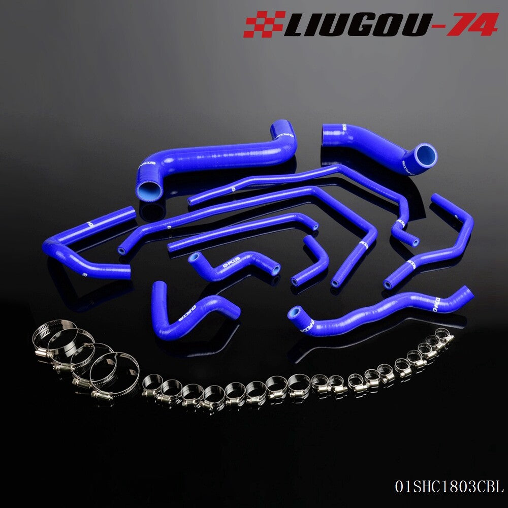 Suitable for 02-07 for SUBARU Impreza GDB AGE Blue Silicone Radiator Coolant Hose Kit (USA)
