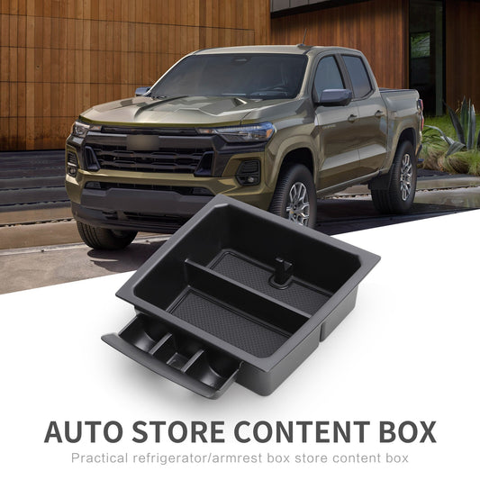 for Chevrolet for Chevy Colorado 2023 2024 for GMC for Canyon Center Console Storage Box
