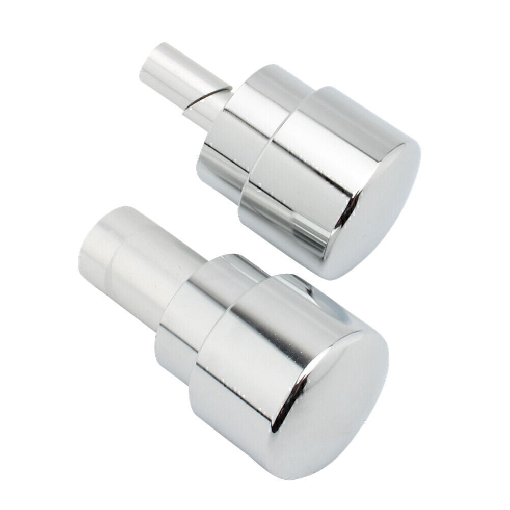 Pair Motorcycle Silver Aluminum Alloy Front Axle Nut Covers for BMW R18