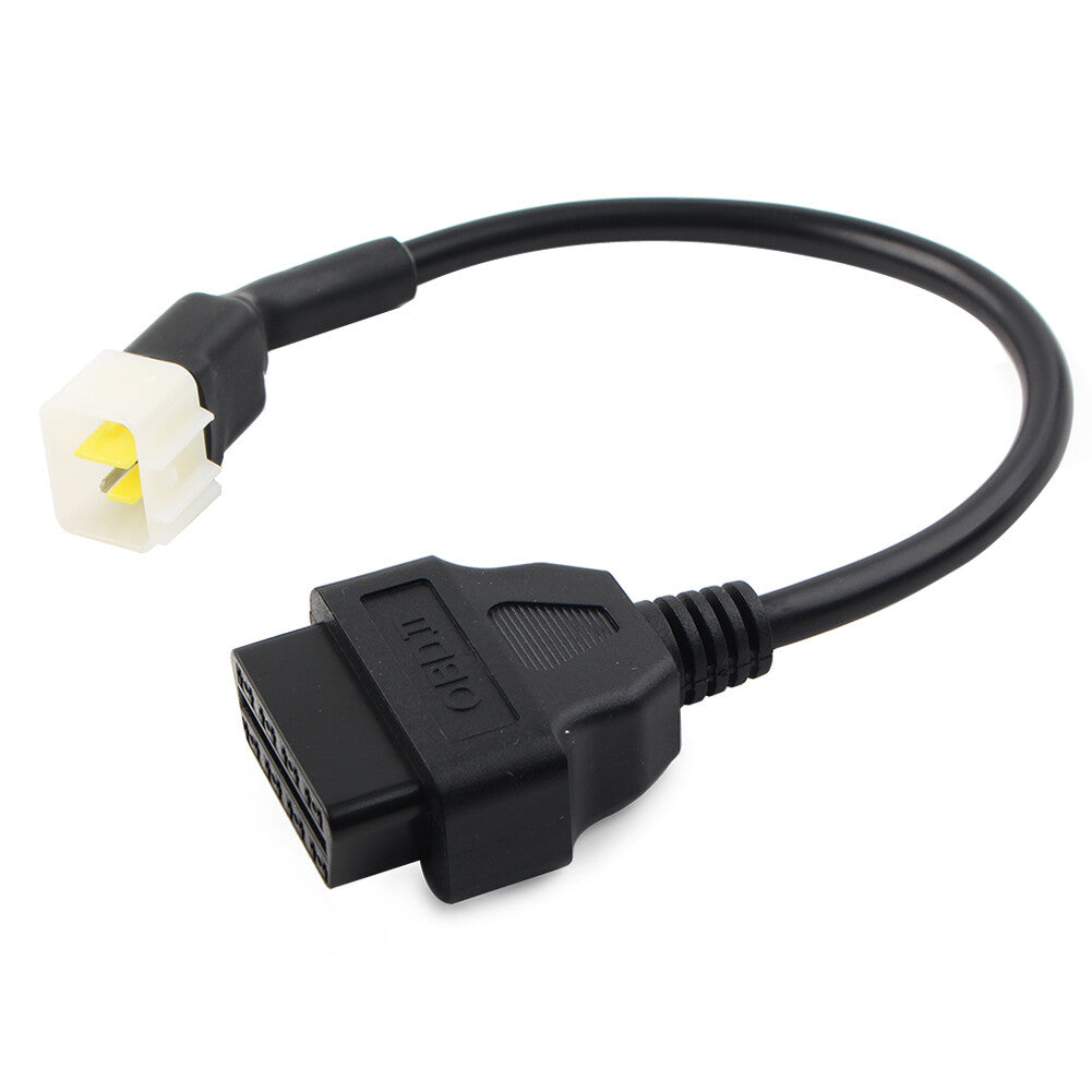 Fit For BENELLI Motorcycle OBD2 Diagnostic Cable Adapter 6 to 16 pin For Delphi