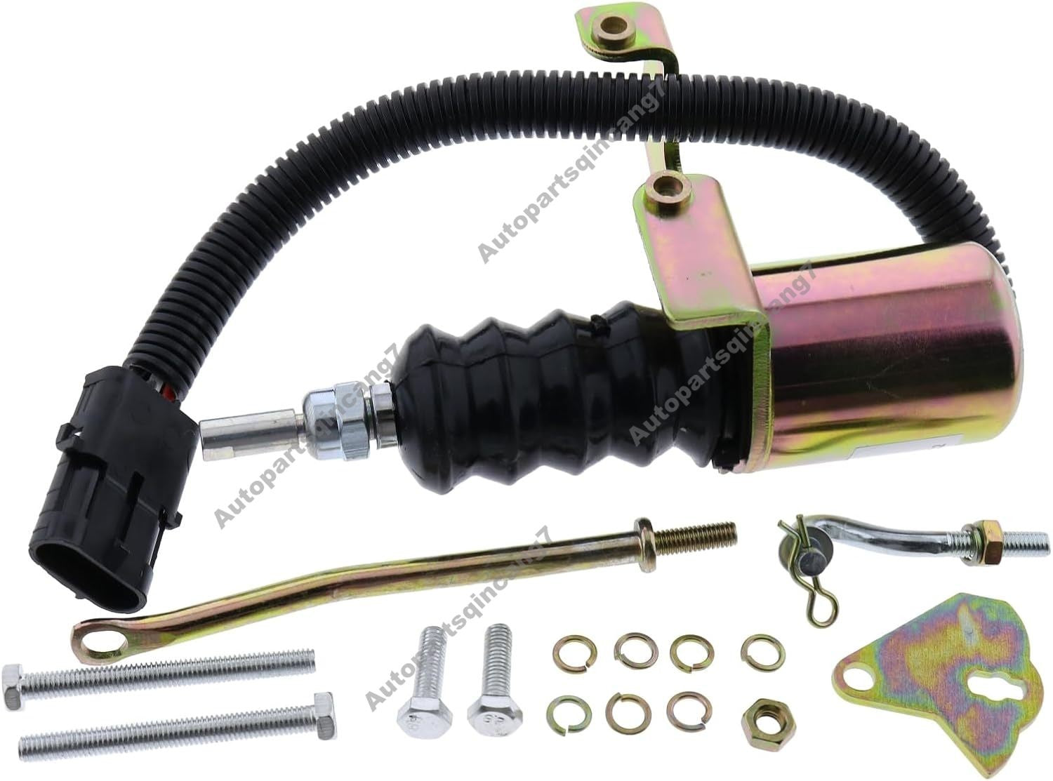 12V Shutdown Solenoid 75366GT for Deutz Engine F4L913 Genie Boom Lift S-80 S-85