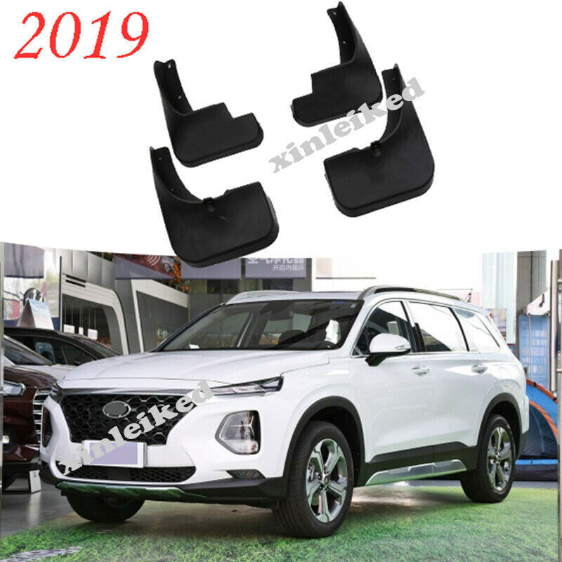 for Hyundai Santa Fe ix45 2019-2021 Mud Splash Flaps Guards Mudguard Fender 4P