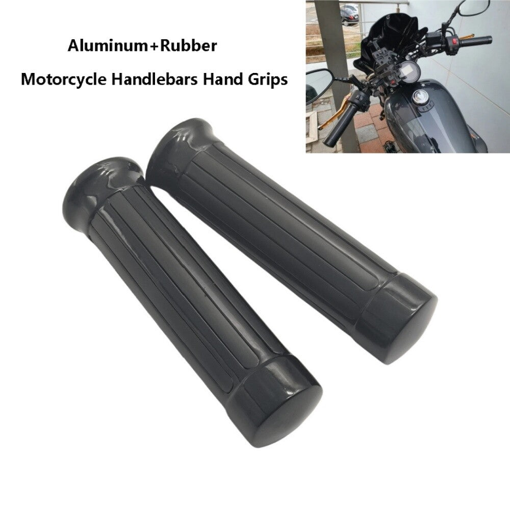Motorcycle Black Handle Bar Hand Grips for Harley for Honda for Kawasaki for Suzuki for Yamaha
