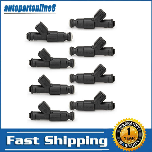 Set of 8 Fuel Injector For Mercruiser/ for Volvo Penta 5.0 5.7L 0280156081 12567905