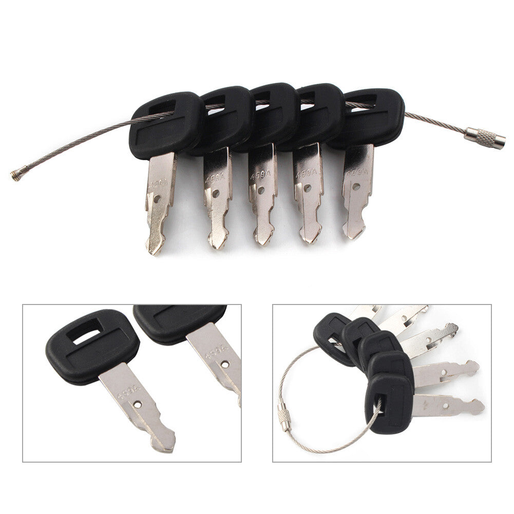 5xlgnition Keys fit Kubota for Mini Excavator, Backhoe 459A RC411-53933 RC461-53930