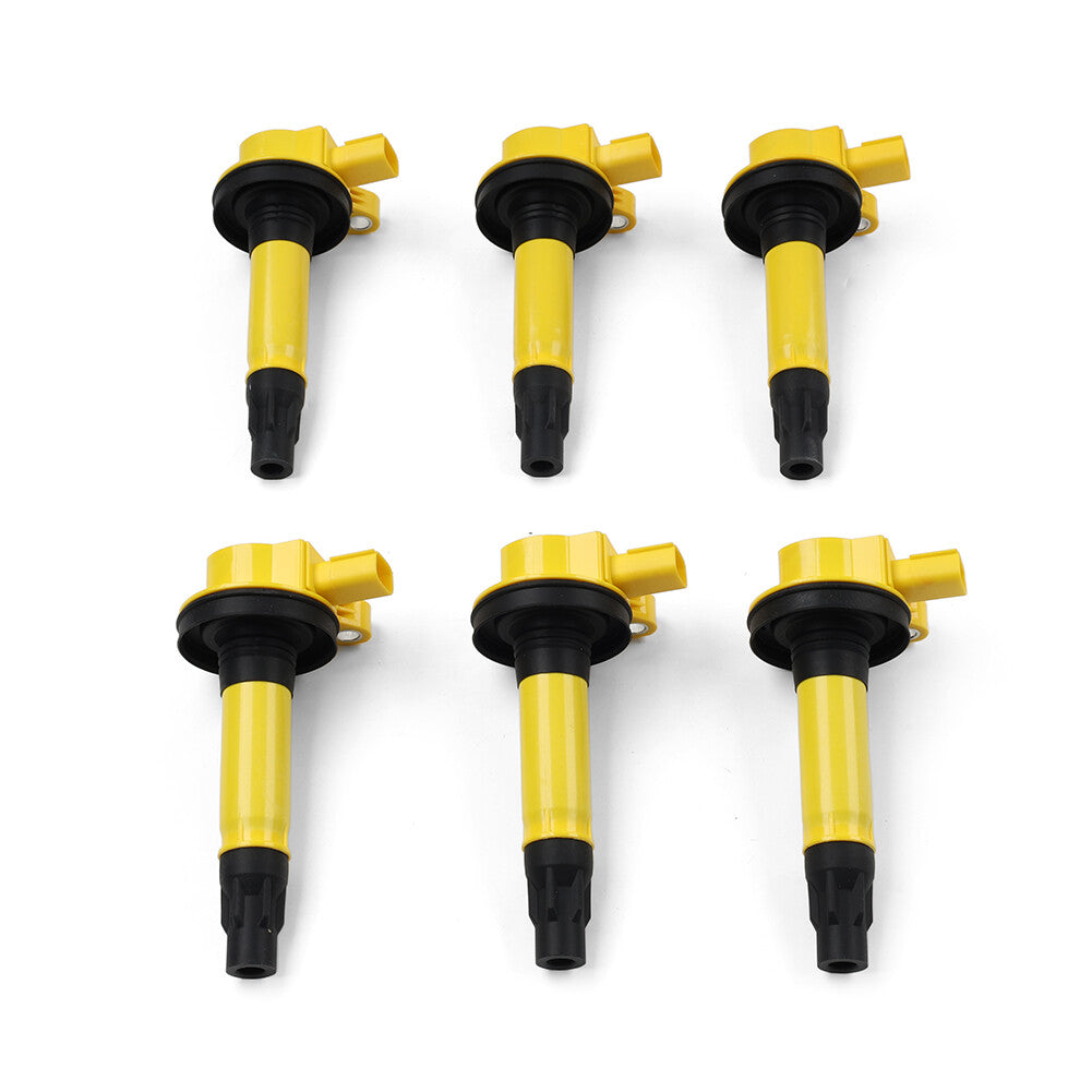 6PCS Ignition Coil UF553 for Ford Edge Explorer for Mustang Fit for Mazda