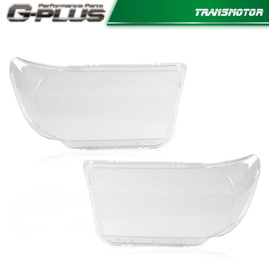 Replacement headlight lenses for 2007-2013 for Toyota Tendera and 2008-2017 Sequoia.