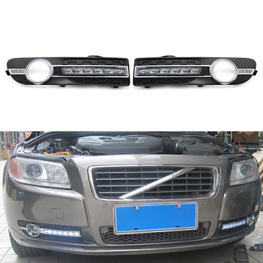 LED Daytime Running Lights (DRL) for Volvo S80/S80L 2007-2013, 2012, and 2011