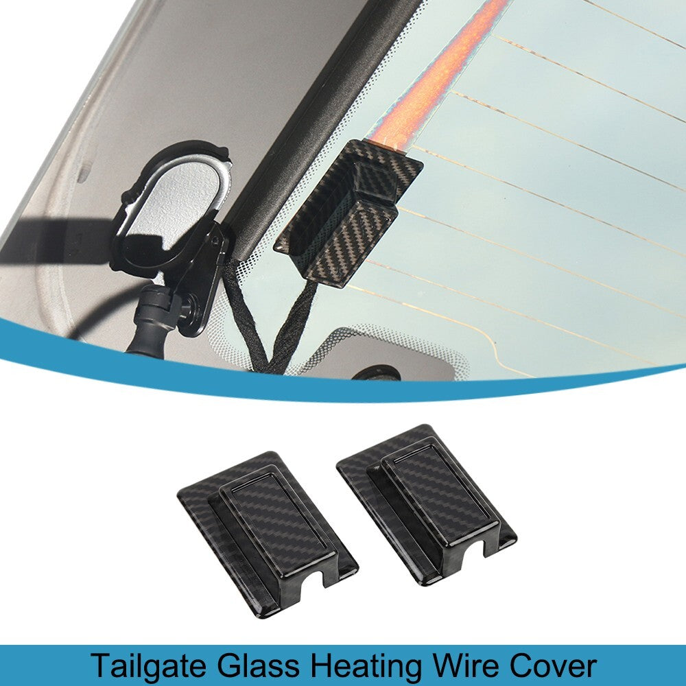 2¡Á Tailgate Glass Heating Wire Cover Trim for Ford Bronco/Bronco Sport 2021-2024