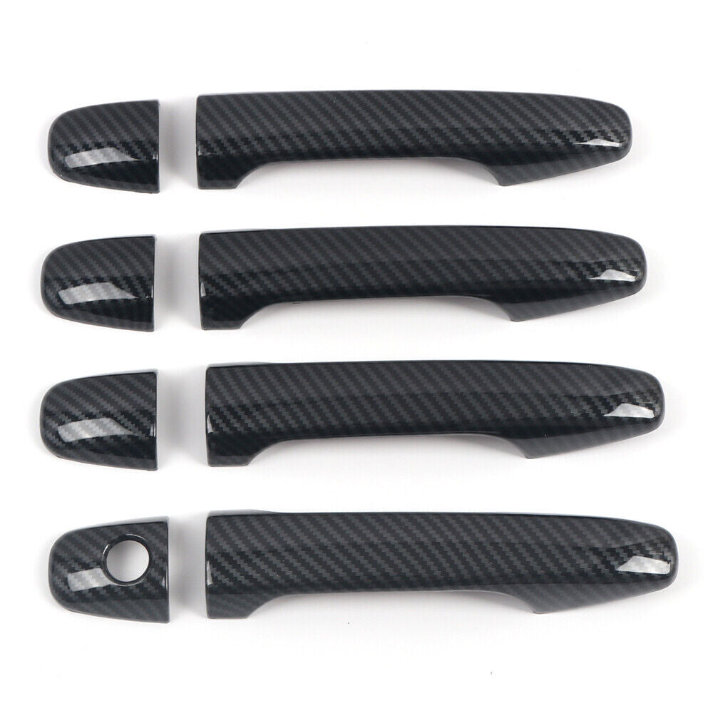 for Subaru WRX STi 2015-2021 Carbon Fiber Outdoor Car Door Handle Cover Trim