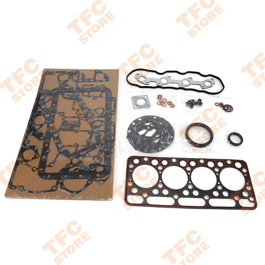 V1702 Kubota Overhaul Gasket Kit KH90 Bobcat 743 733 Excavator Engine