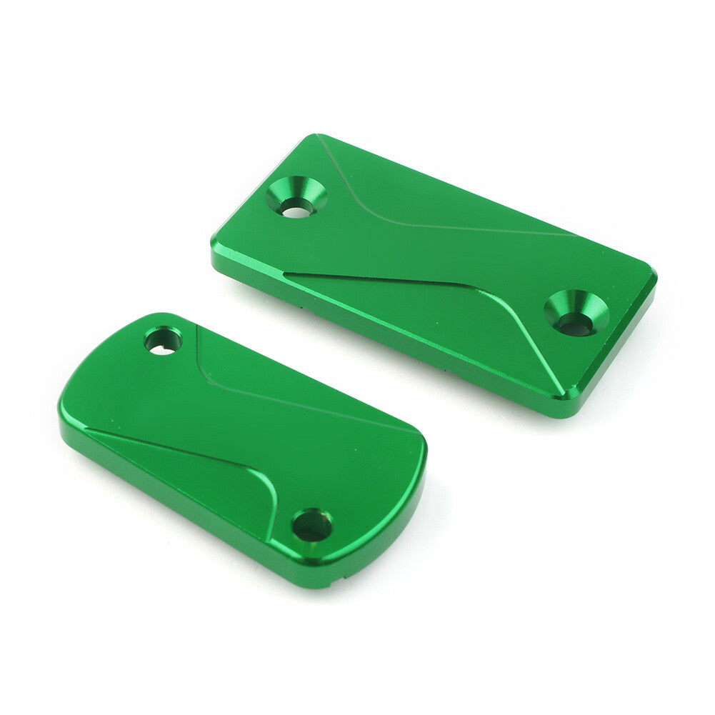 Fit for Kawasaki KLX125 KX250F KX450F Front Rear Brake Reservoir Fluid Cover Cap UK