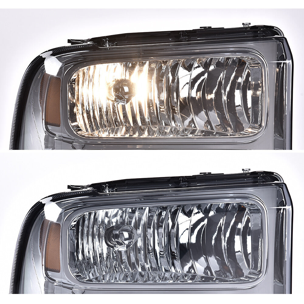 Suitable for 99-04 for Ford Super Duty F-250 F-350 trucks - Touring headlight conversion