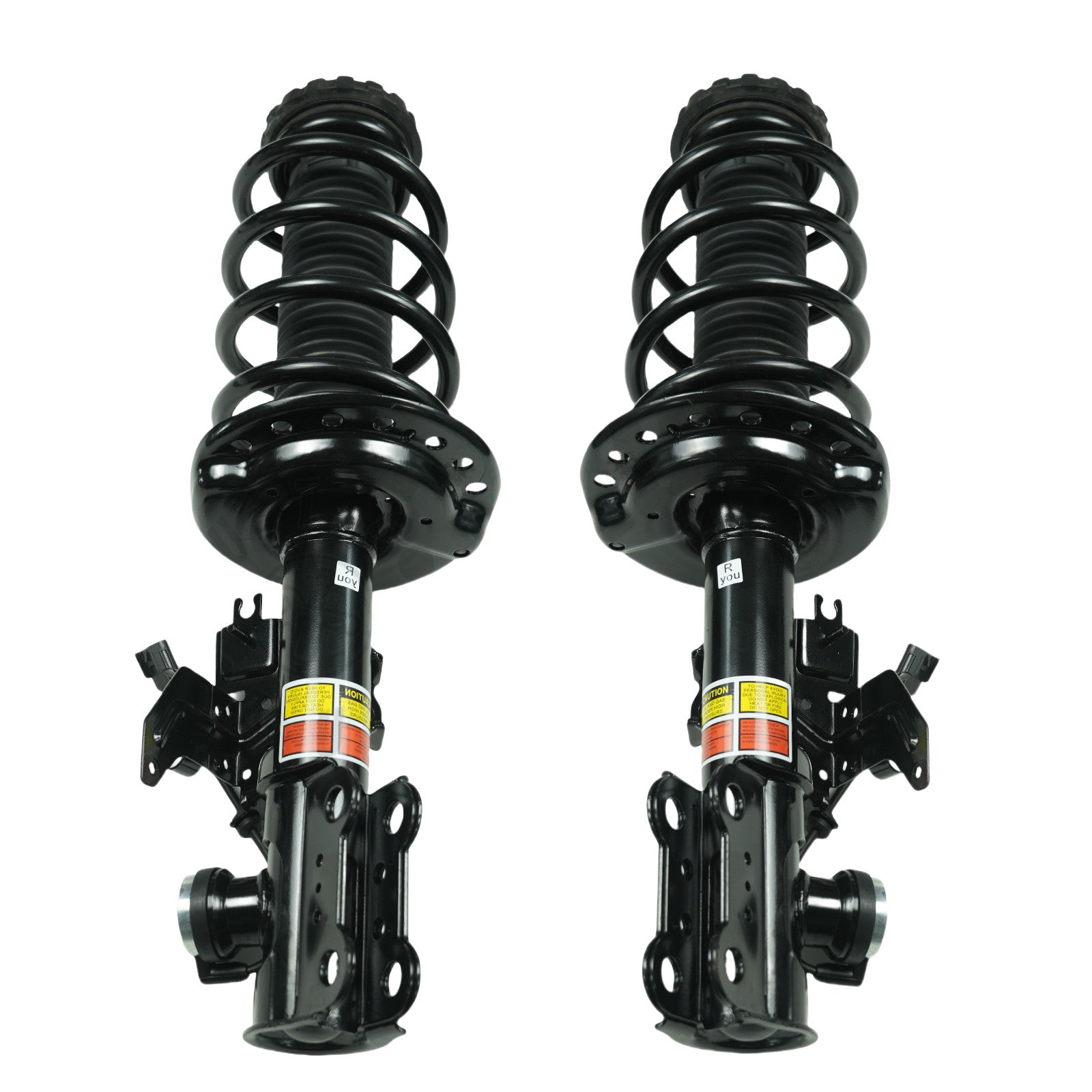 2-piece rear L&R shock absorber strut Assys electric for Lincoln MKZ 13-20 gas-powered