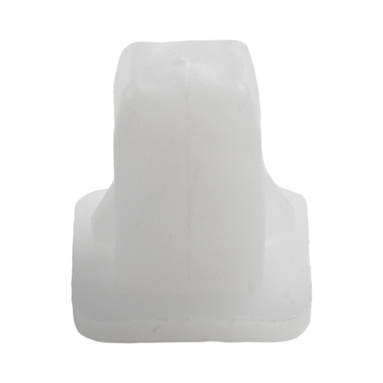 Plastic fastening clip push clip replacement retainer rivet square white