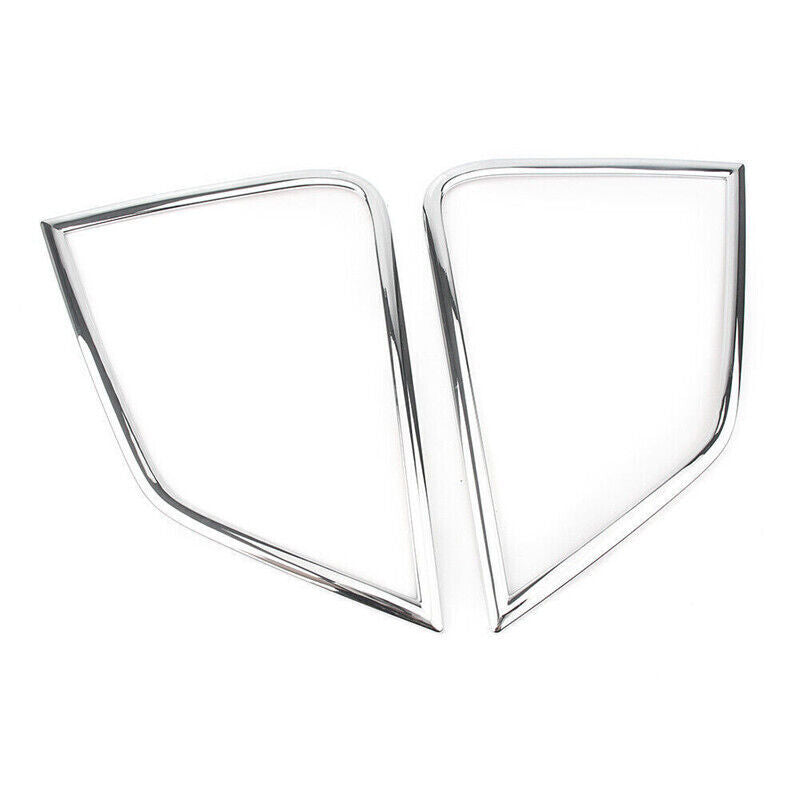 Chrome 2X Front Fog Lamp Light Cover Trim for Mitsubishi Eclipse Cross 2018-2022