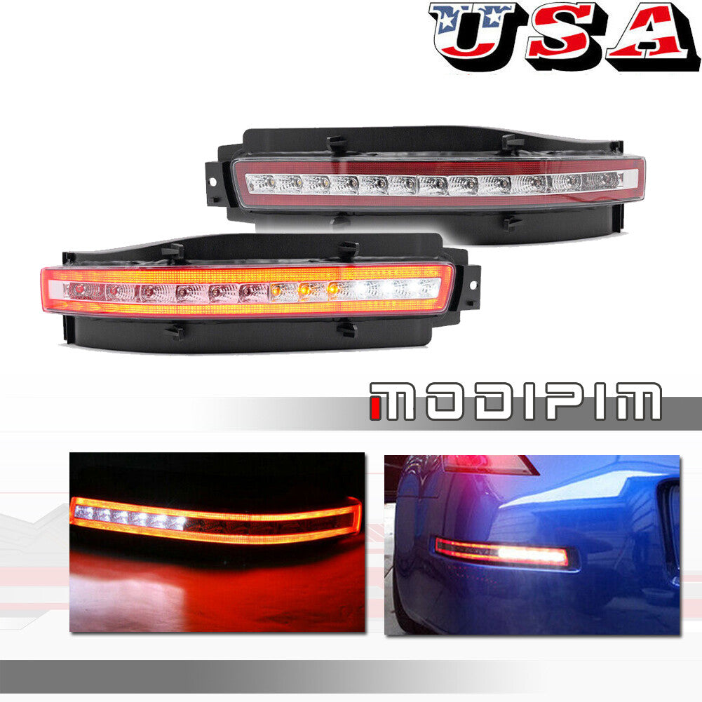 Multi-functional dynamic sequence signal fog brake lights suitable for Nissan 350Z 03-09