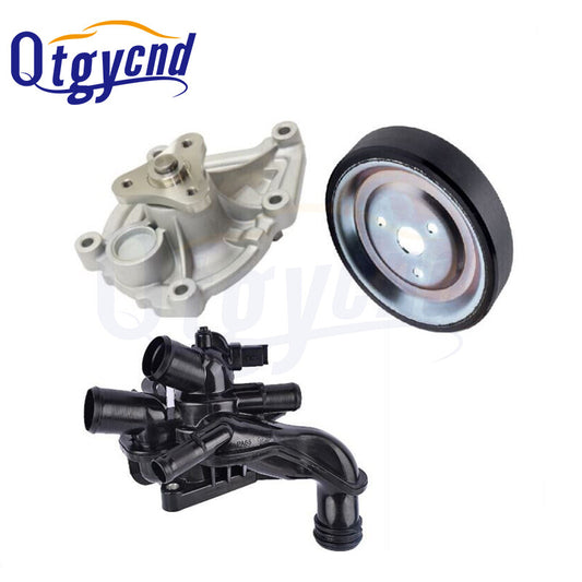 Water Pump + PULLEY + Thermostat for MINI Cooper 11517619020 + 11517648827