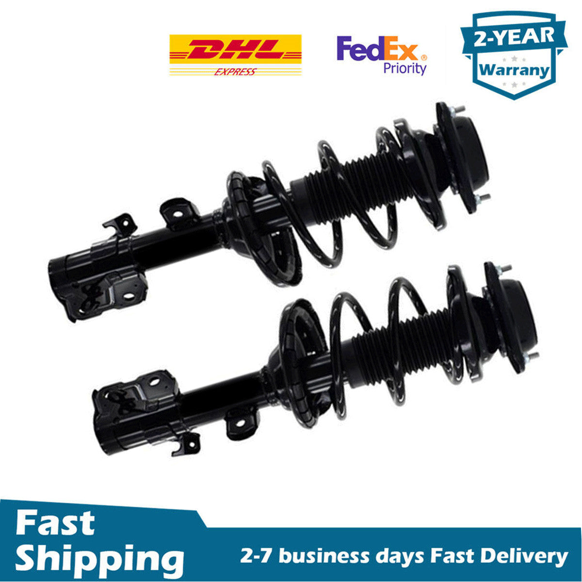 2PCS Front Shock Spring Struts for Subaru Forester SJ 2.0 2013-2018 20310SG011